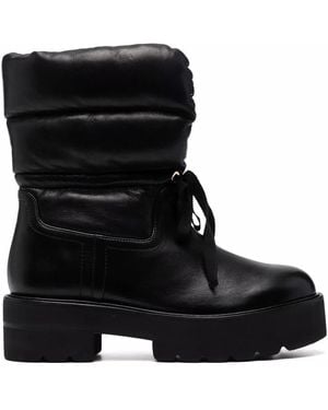 Stuart Weitzman Tyler Padded Ankle Boots - Black