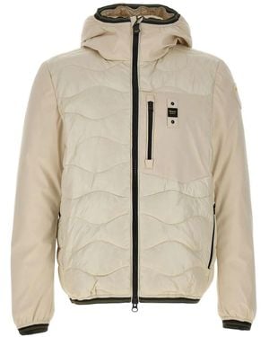 Blauer Albert Hooded Jacket - Natural