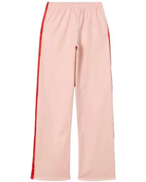 RE/DONE Sunland Side-Stripe Track Trousers - Pink