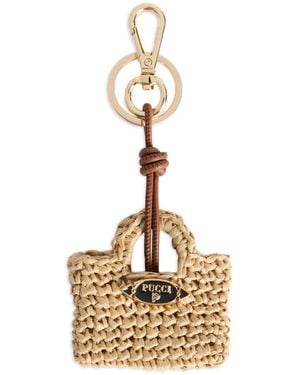 PUCCI Mini Bag Charm - Metallic