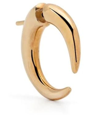 Shaun Leane Pendiente Quill Talon En Oro Vermeil - Metálico