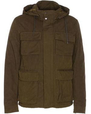 Herno Hooded Padded Parka - Green