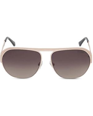 GUESS EYEWEAR Pilot-Frame Sunglasses - Metallic
