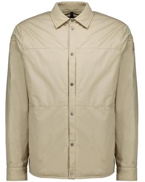 Moncler Revoline Down Shirt Jacket - Natural