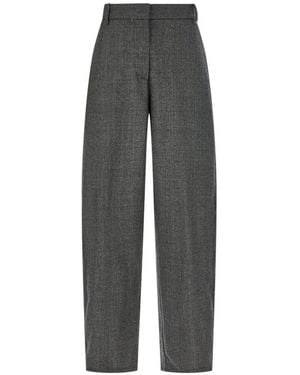 Panicale Prince Of Wales Check Pants - Gray