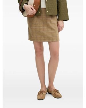 Barbour Petunia Mini Skirt - Natural