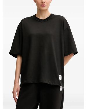 EA7 T-Shirt À Détail De Cœur - Black