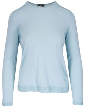 Akris Pullover Mit Rundhalsausschnitt - Blau
