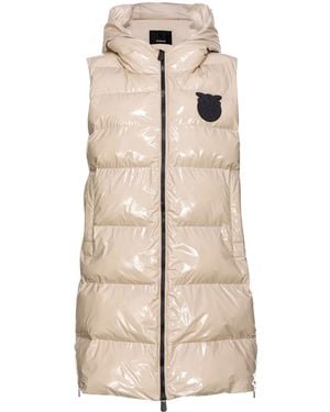 Pinko Cappotto Imbottito Smanicato - Neutro