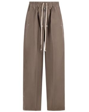 Rick Owens Flap-Pocket Pants - Brown