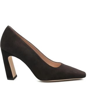 Stuart Weitzman Escarpins Stassi À Bout Carré - Noir