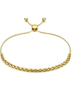 Velora Vie Crownbind Braided-Chain Bracelet - Metallic