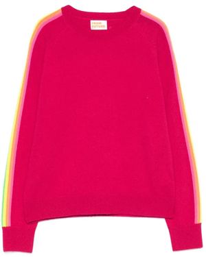 From Future Pullover mit Streifendetail - Pink