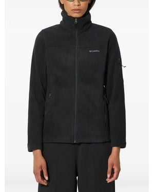 Columbia Zip-Up Long-Sleeve Sweatshirt - Black