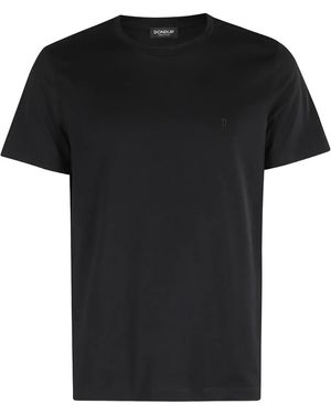 Dondup Logo-Detailed T-Shirt - Black