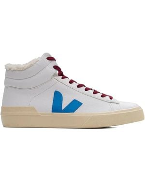 Veja Leather Sneakers - ブルー