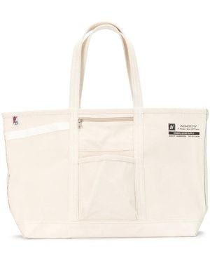 AS2OV 'Alberton' Shopper Aus Canvas - Natur