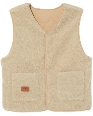 Chocoolate Logo-Patch Gilet - Natural