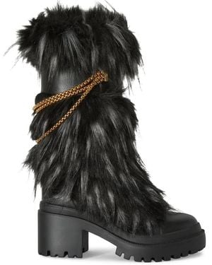 Giuseppe Zanotti Botas Amaia con tacón de 50 mm - Negro