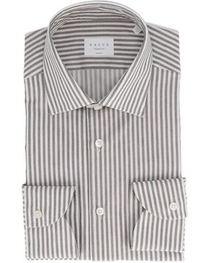 Xacus Chemise À Manches Contrastantes Travel - Gray
