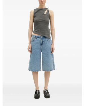 Ksubi Low Rider denim shorts - Azul