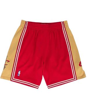 Mitchell & Ness Cleveland Cavaliers 2003-04 Swingman Road Shorts - Red