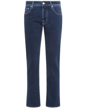 Jacob Cohen Pocket Detail Jeans - Blue