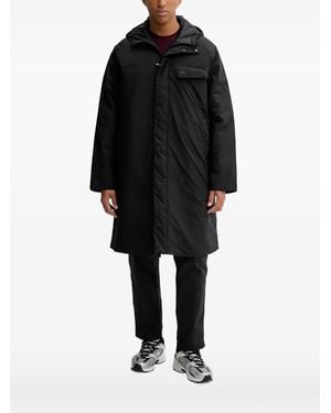 adidas Hooded Parka Coat - Black