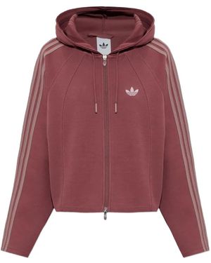 adidas Hoodie Met Geborduurd Logo - Rood