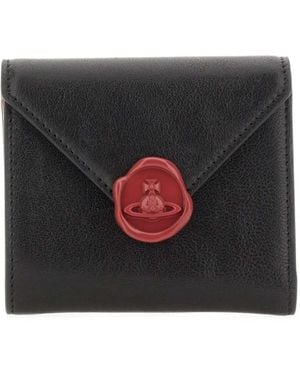 Vivienne Westwood Envelope Trifold Wallet - Black