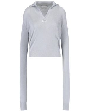 Coperni Polo Con Nodo - Blu