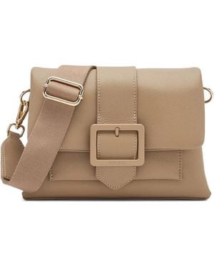 Frau Buckle Tote Bag - Natural