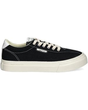Stepney Workers Club Canvas Sneakers - Zwart