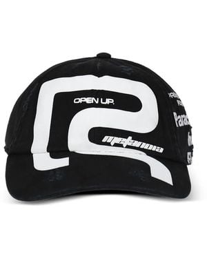 RRR123 Graphic Baseball Cap - Black