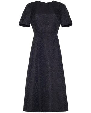Adam Lippes Evangeline Midi Dress - Blue