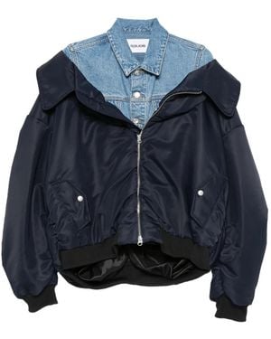 Facon Jacmin Mathilde Zip-Fastening Jacket - Blue