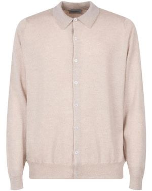John Smedley Tibor Cardigan - Pink