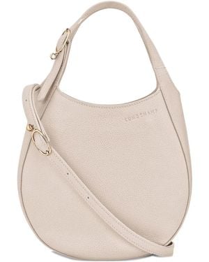 Longchamp Le Foulonné ハンドバッグ - ホワイト