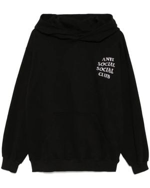 ANTI SOCIAL SOCIAL CLUB Mind Games Rhinestone Hoodie - Black