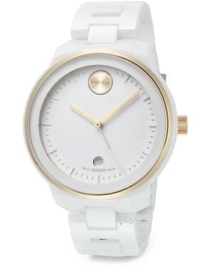 Movado Bold 38.5Mm Watch - White