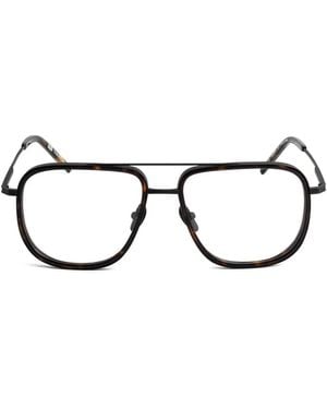 Kaleos Eyehunters Danforth Brille Im Browline-Design - Schwarz