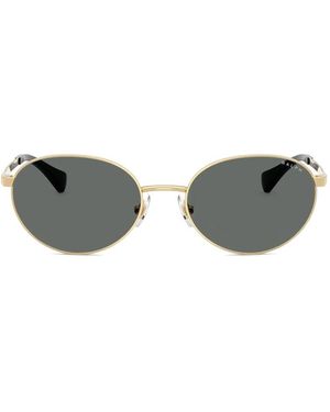 Polo Ralph Lauren Oval-Frame Sunglasses - Grey