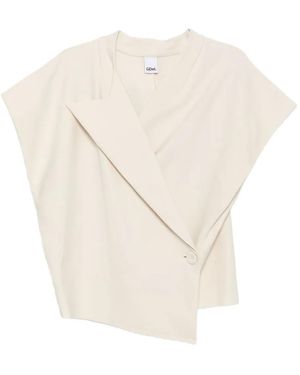 GDeL by gaze de lin Veste Less-Line - Blanc