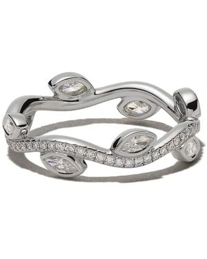 De Beers 18Kt 'Rose Adonis' Weißgoldring Mit Diamanten