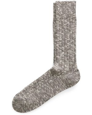 RRL Ragg Sock-Crew Sock-Single - Grey