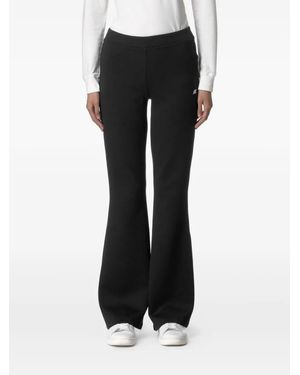 K-Way Jenny Broek Met Logopatch - Zwart