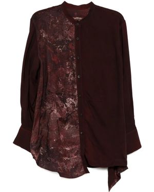 Ziggy Chen Button-Up Shirt - Purple