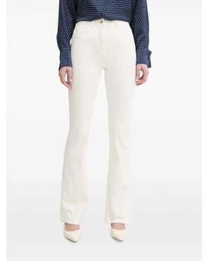 Patrizia Pepe Appliqué-Detail Jeans - Blue