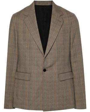 AllSaints Maffrett Fine-Check Blazer - Brown