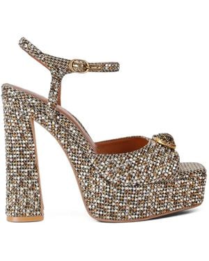 Kurt Geiger Chelsea Sandalen Met Plateauzool - Wit